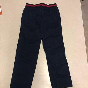 Cherokee size 6 Boy Navy & Red pants 100% cotton